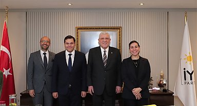 Dervişoğlu, Martı TAG Kurucusu Öktem ve beraberindeki heyeti kabul etti