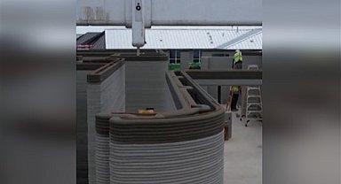 Dünyanın en büyük 3D baskılı konut kompleksi tamamlanıyor
