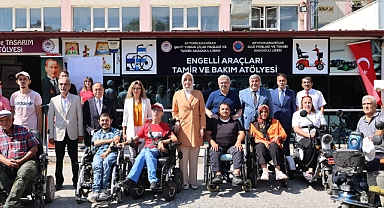 Engelliler Araçlarının Tamirini ve Bakımlarını Ücretsiz Olarak Yaptırabilecek