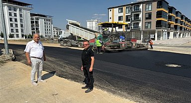 Erkmen Belediyesi asfalt çalışmalarına başladı