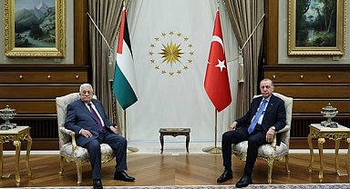 Filistin Devlet Başkanı Mahmud Abbas Türkiye'de