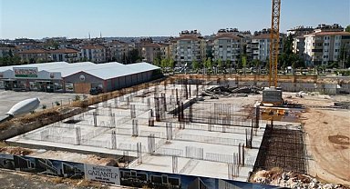 Gaziantep Büyükşehir Belediyesi tarafından Kamil Ocak Spor Salonu inşaatına başlandı