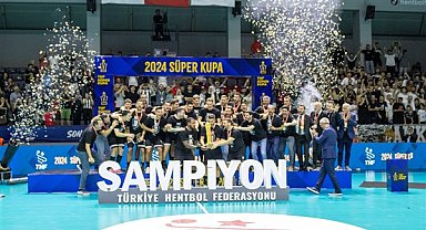 Hentbol Erkekler Süper Kupası'nda Beşiktaş şampiyon oldu