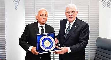 İYİ Parti Genel Başkanı Dervişoğlu’un Tekstilkent ziyareti