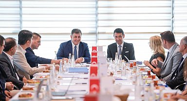 İzmir'de gerçekleşen koordinasyon toplantısında Bayraklı’nın sorunları konuşuldu