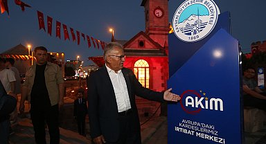 Kayseri Büyükşehir Belediyesinden Avrupa’daki Kardeşlerimiz İrtibat Merkezi (AKİM) projesi