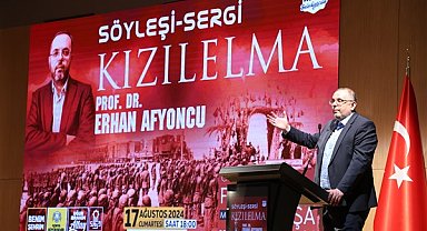 Konya Büyükşehir Taş Bina’da “Kızılelma” söyleşisi yapıldı