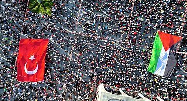 Konya’da “Özgürlük Tufanı Zaferine Kadar Gazze Mitingi” düzenlendi