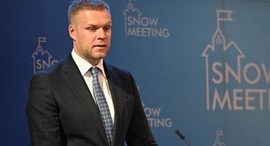 Litvanya Dışişleri Bakanı Landsbergis, Romanya Dışişleri Bakanı Odobescu ile görüştü