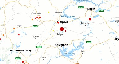 Malatya’da deprem