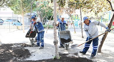 Mamak Belediyesi, park yenileme çalışmalarına devam ediyor