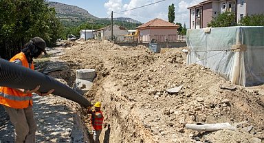 MASKİ'den Akçadağ Develi’ye kanalizasyon hattı