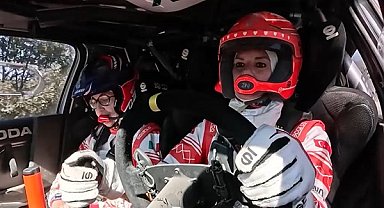 Milli rallici Burcu Çetinkaya, Dünya Ralli Şampiyonası'na dönüyor