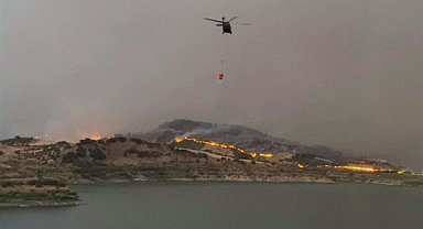 MSB’den Afyonkarahisar, İzmir ve Ankara’daki yangınlara helikopter desteği