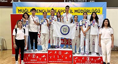 Muğla Büyükşehir Belediye sporcuları Taekwondo Şampiyonaları’nda 8 madalya kazandı
