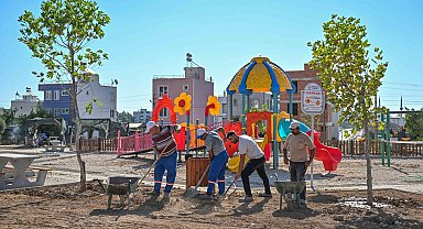 Muratpaşa Belediyesinden Ermenek Mahallesi'ne 4 bin 150 metrekarelik park