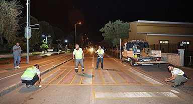 Nilüfer Belediyesi, yol çalışmalarına devam ediyor