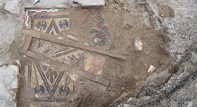Ordu'daki Aziz Konstantin ve Helana Manastırı’nda in-situ zemin mozaiğine ulaşıldı