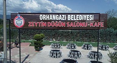 Orhangazi Belediyesi Zeytin Düğün Salonu hizmete giriyor