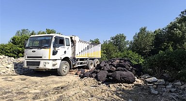 Osmangazi Belediyesi'nden kaçak hafriyat dökenlere 375 bin lira ceza