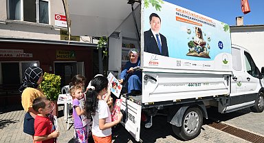 Osmangazi'de Gezici Kütüphane yollara çıktı
