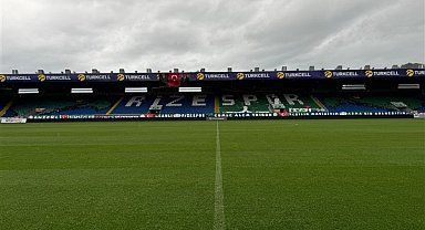 Rize'de Çaykur Rizespor-Fenerbahçe maçı ile ilgili çalışmalar yapıldı