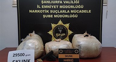 Şanlıurfa'da uyuşturucu operasyonu: 5 gözaltı