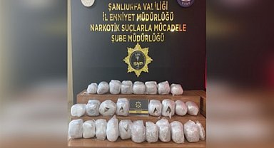 Şanlıurfa’da uyuşturucu operasyonu