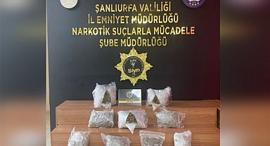 Şanlıurfa'da uyuşturucu operasyonu