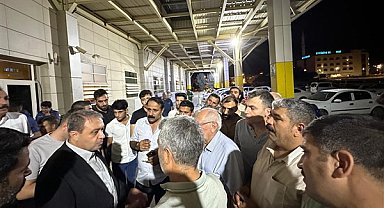Şanlıurfa Valisi Şıldak kaza yerinde incelemelede bulundu