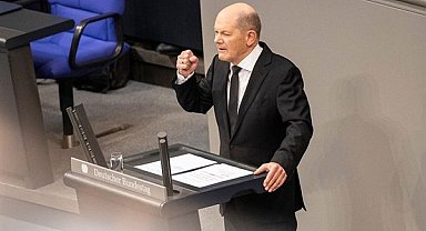 Scholz: Almanya Sincar Dağları'nın yeniden inşasını destekliyor
