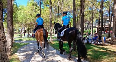 Şile'de polis ve jandarma ekipleri denetim halinde