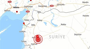 Suriye'de deprem