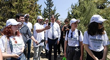 Tugay: Yangından zarar gören alanlarımızı Yeşil İzmir Gönüllülerimizle geri kazanacağız