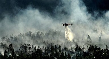 Türk Silahlı Kuvvetleri, 15 helikopterle yangın söndürme çalışmalarına katılıyor