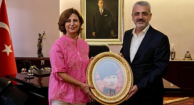 Türkiye Kent Konseyleri Birliği Başkanı Köse, Başkan Ünlüce'yi ziyaret etti