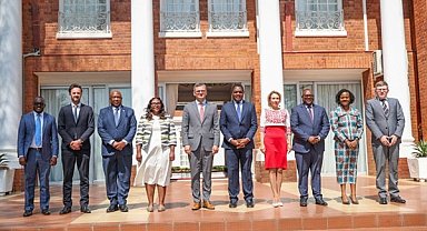 Ukrayna Dışişleri Bakanı Kuleba, Zambiya Cumhurbaşkanı Hichilema ile görüştü