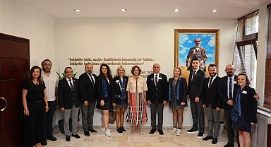 Ünlüce, Rotary temsilcileriyle bir araya geldi
