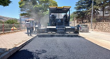 Yahyalı'da 3 bin 850 metre asfalt yol yapımı tamamlanarak ulaşıma açıldı