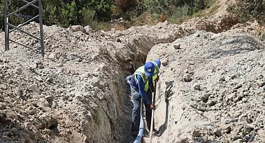 Yayladağı Aydınbahçe’nin içme suyu iletim tesisi yenileniyor
