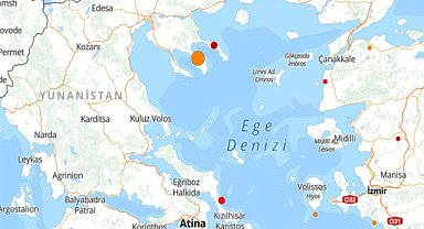 Yunanistan'da deprem