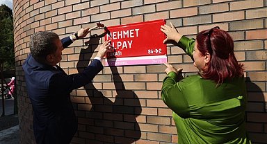 39. Sokak’ın ismi artık 'Mehmet Alpay Sokağı'