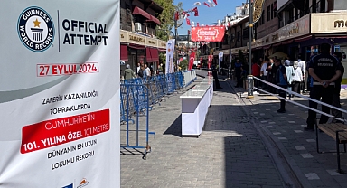  Afyon lokumu Guinness Dünya Rekoru denemesi hazırlıkları tamamlandı