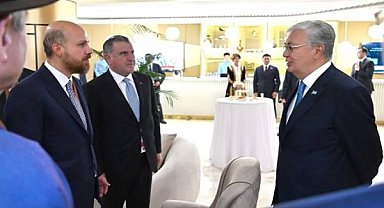 Bakan Bak, Kazakistan Cmhurbaşkanı Tokayev ile görüştü
