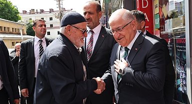 Bakan Güler’den Bayburt’ta esnaf ziyareti