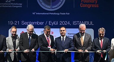 Bakan Kacır, ANKIROS 16. Uluslararası Metalürji fuarının açılışını yaptı