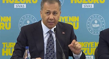 Bakan Yerlikaya, Sivas’ta Türkiye’nin Huzuru Toplantısı’na katıldı