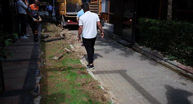 Bakırköy Belediyesi, kaldırım işgallerine karşı denetimlerini sürdürüyor