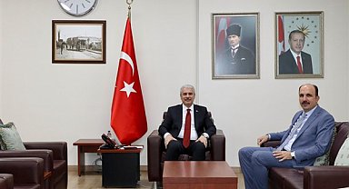 Başkan Altay’dan Vali Akın’a ziyaret