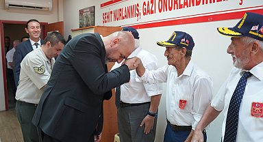 Başkan Aydın, Gazi Dernekleri'ni ziyaret etti